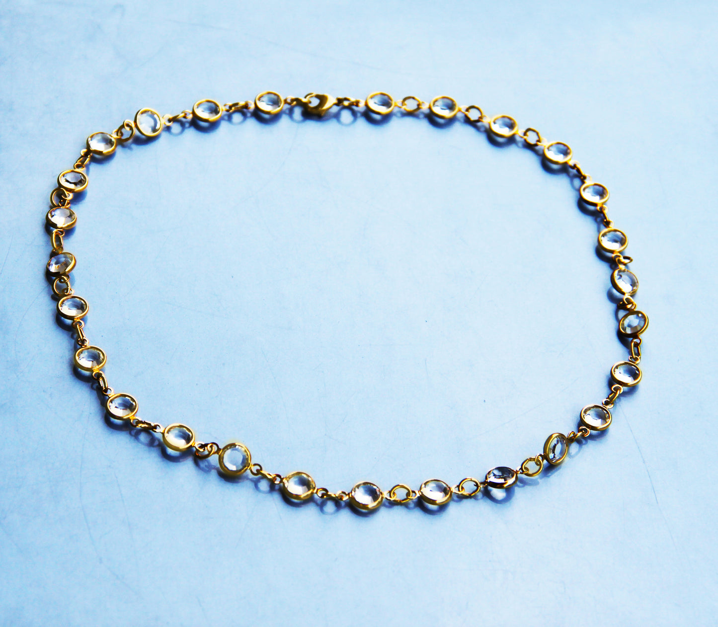Crystal stations necklace
