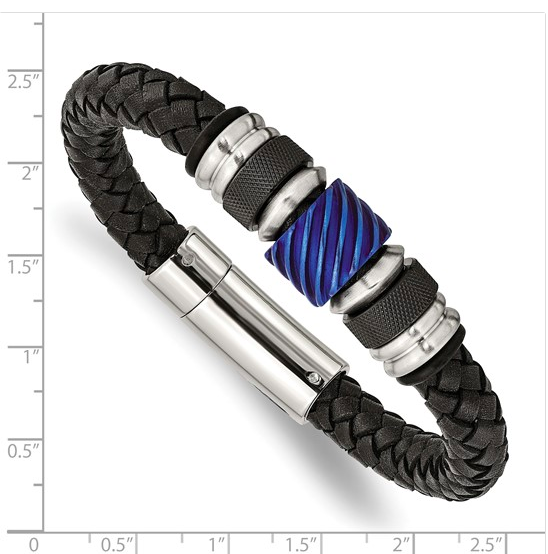 Men bracelet leather