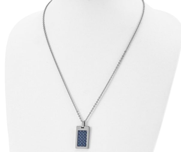 Tag necklace for Men