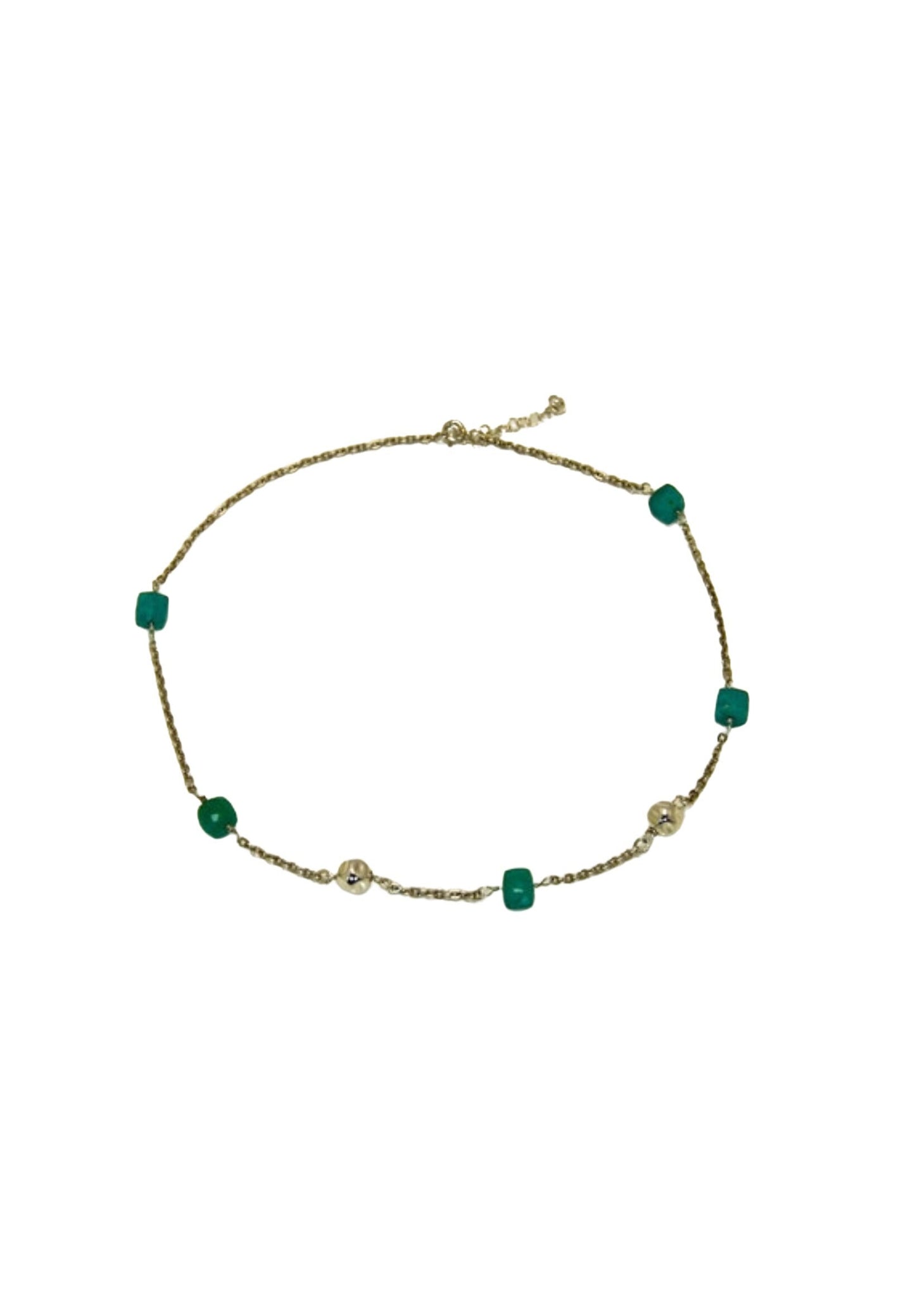 Amazonite Sterling Silver necklace, Aqua Amazonite necklace, Amazonite beads necklace