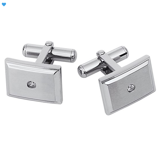 Men's Diamond Cufflinks