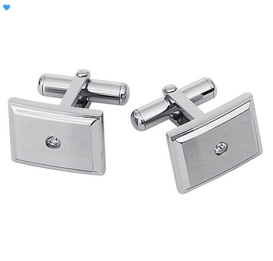 Men's Diamond Cufflinks