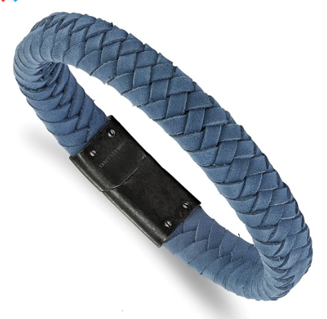 Blue Woven Bracelet