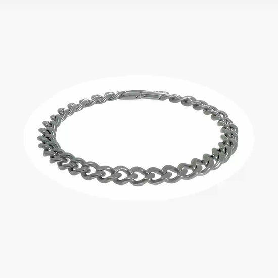 Titanium Curb link bracelet is the perfect  Men Jewelry piece to hang out!