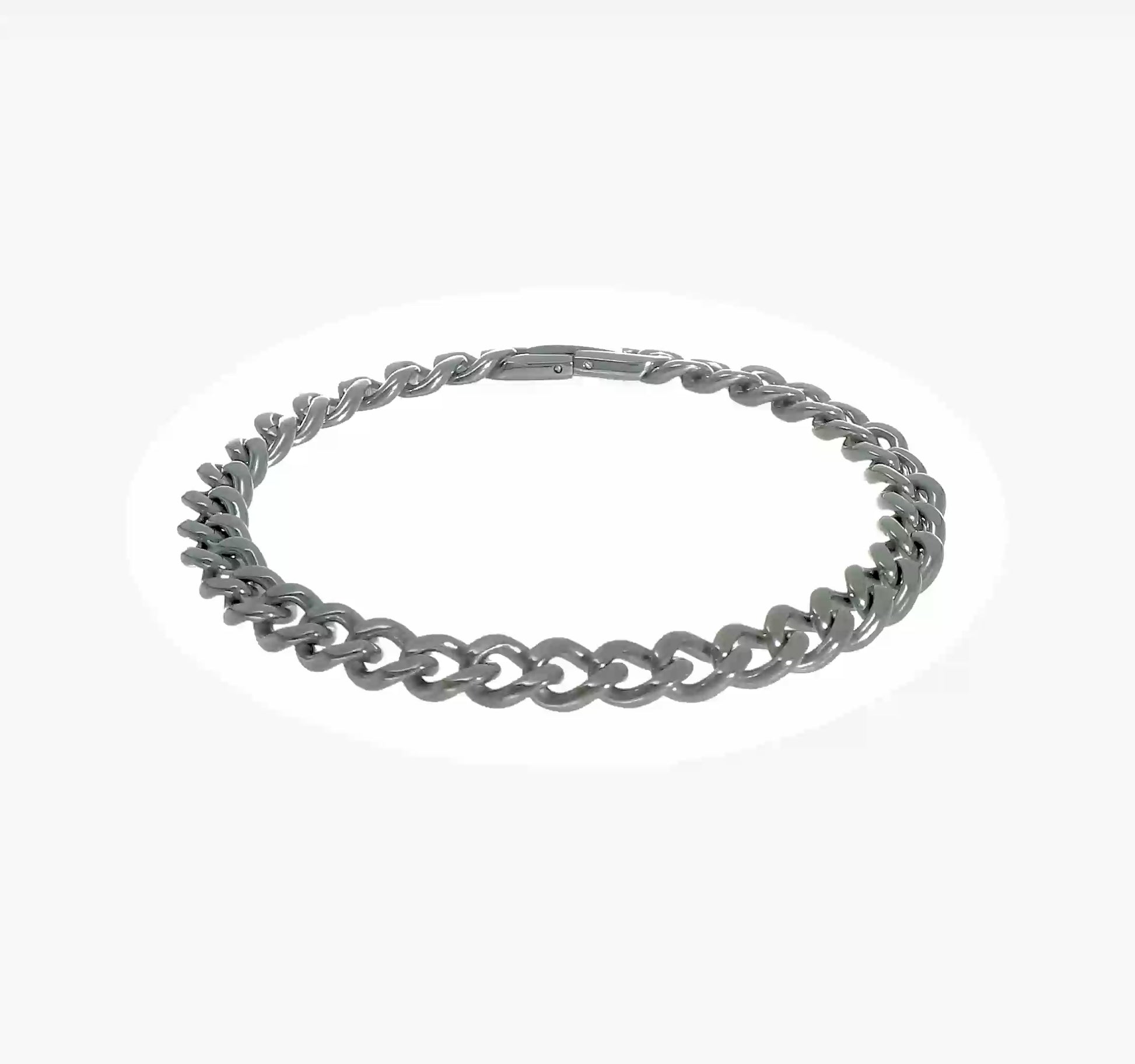 Titanium Curb link bracelet is the perfect  Men Jewelry piece to hang out!