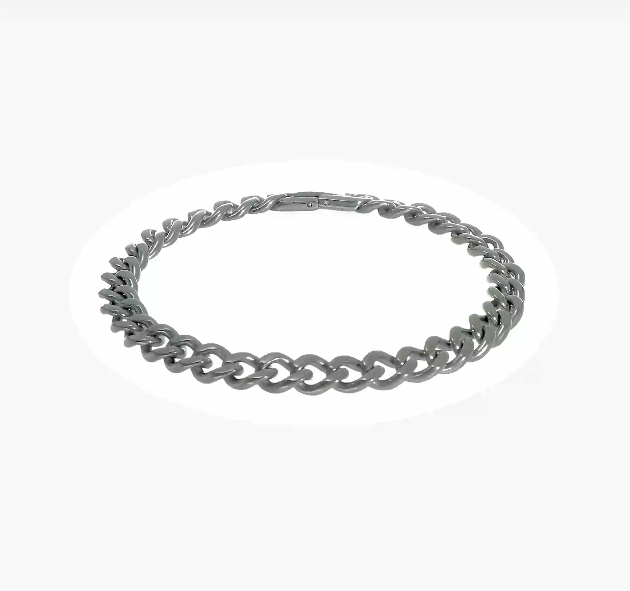 Titanium Curb link bracelet is the perfect  Men Jewelry piece to hang out!
