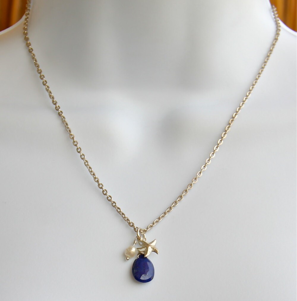 Blue Lapis Necklace