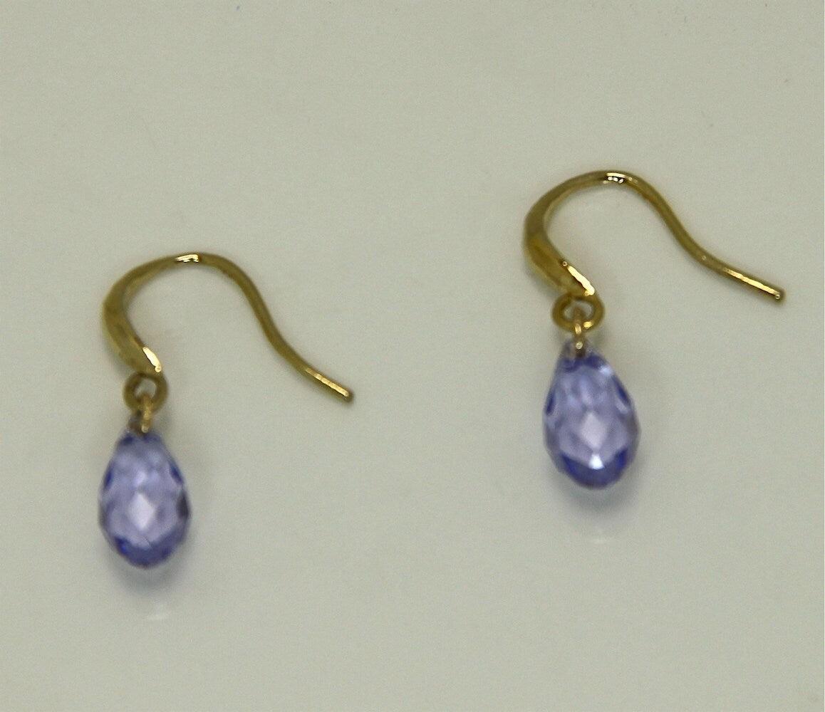 Amethyst Crystal Earrings