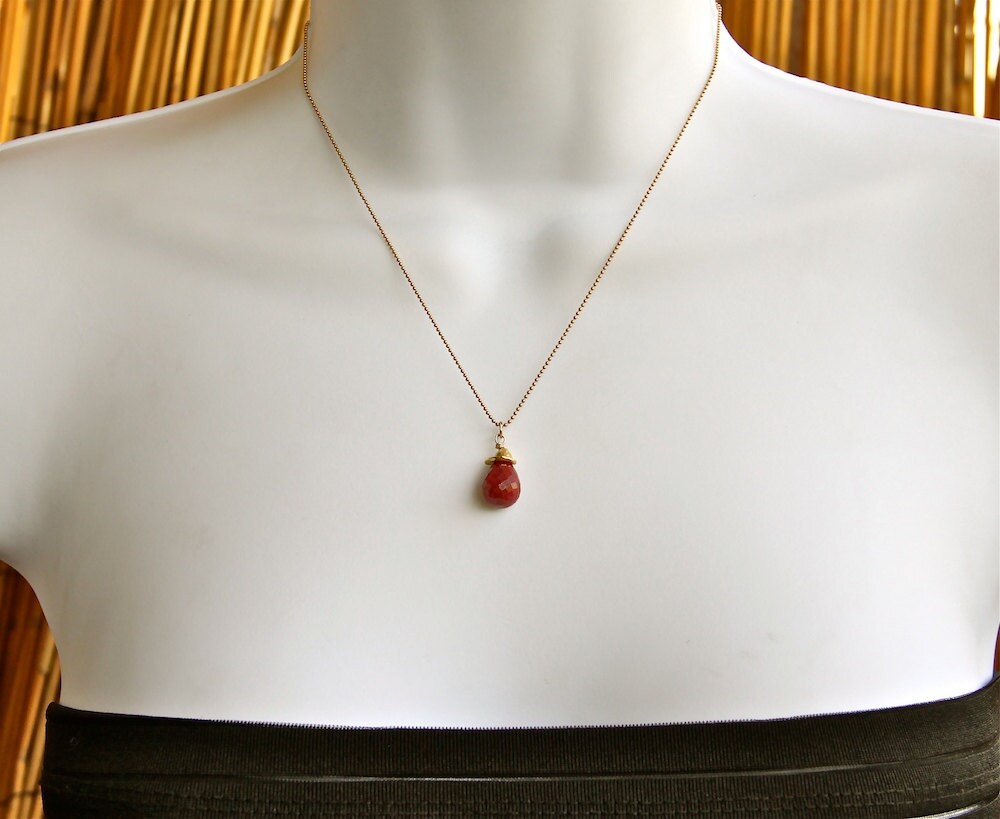 Ruby necklace