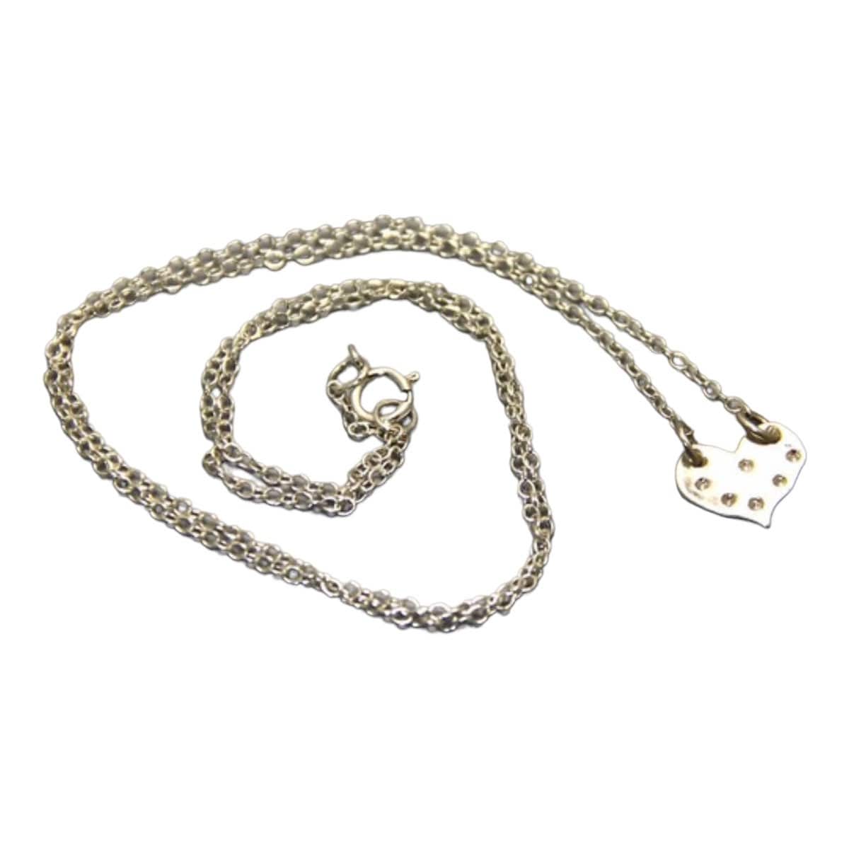 Heart mini necklace Silver