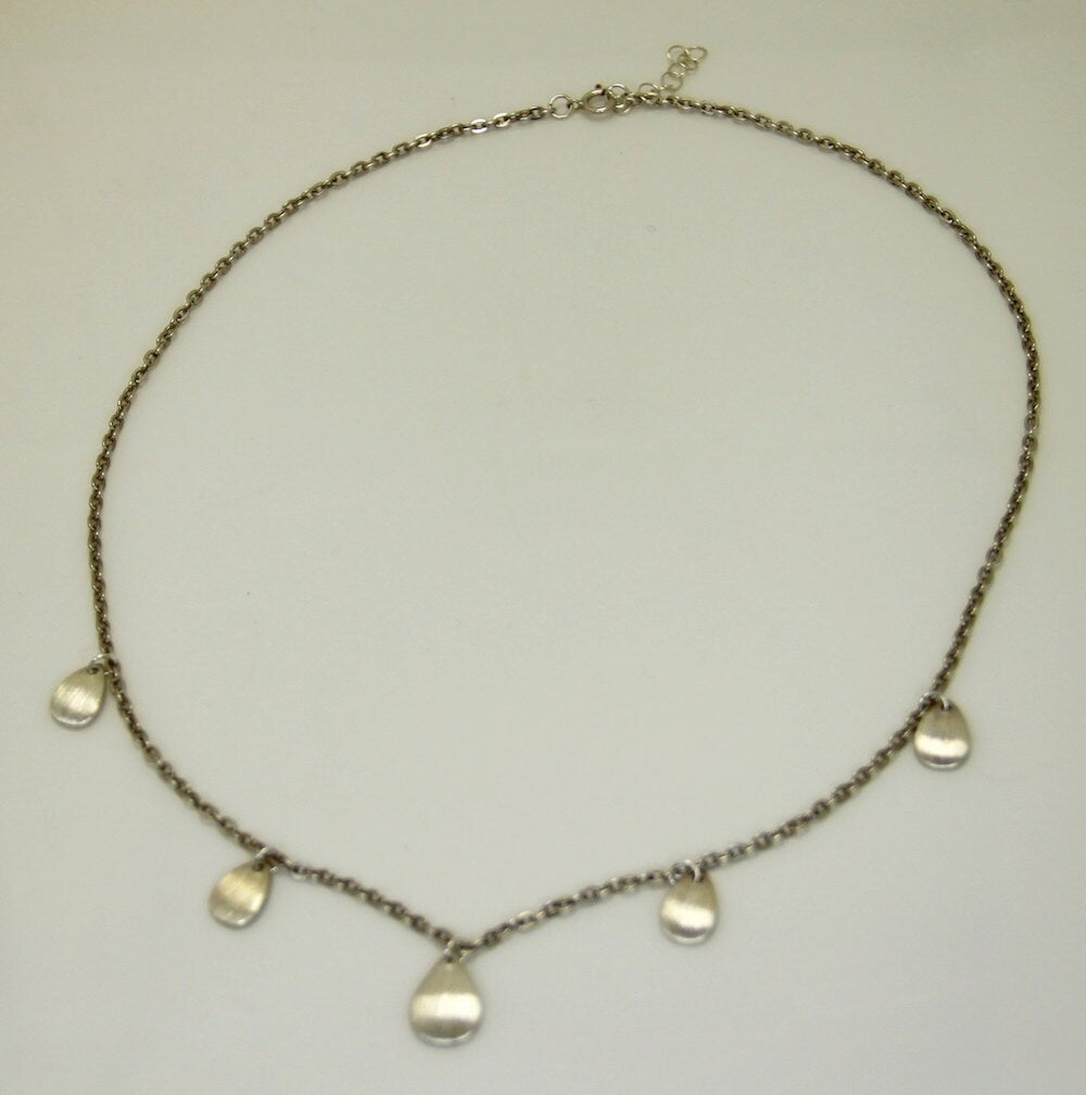 Sterling Silver Leaf Necklace