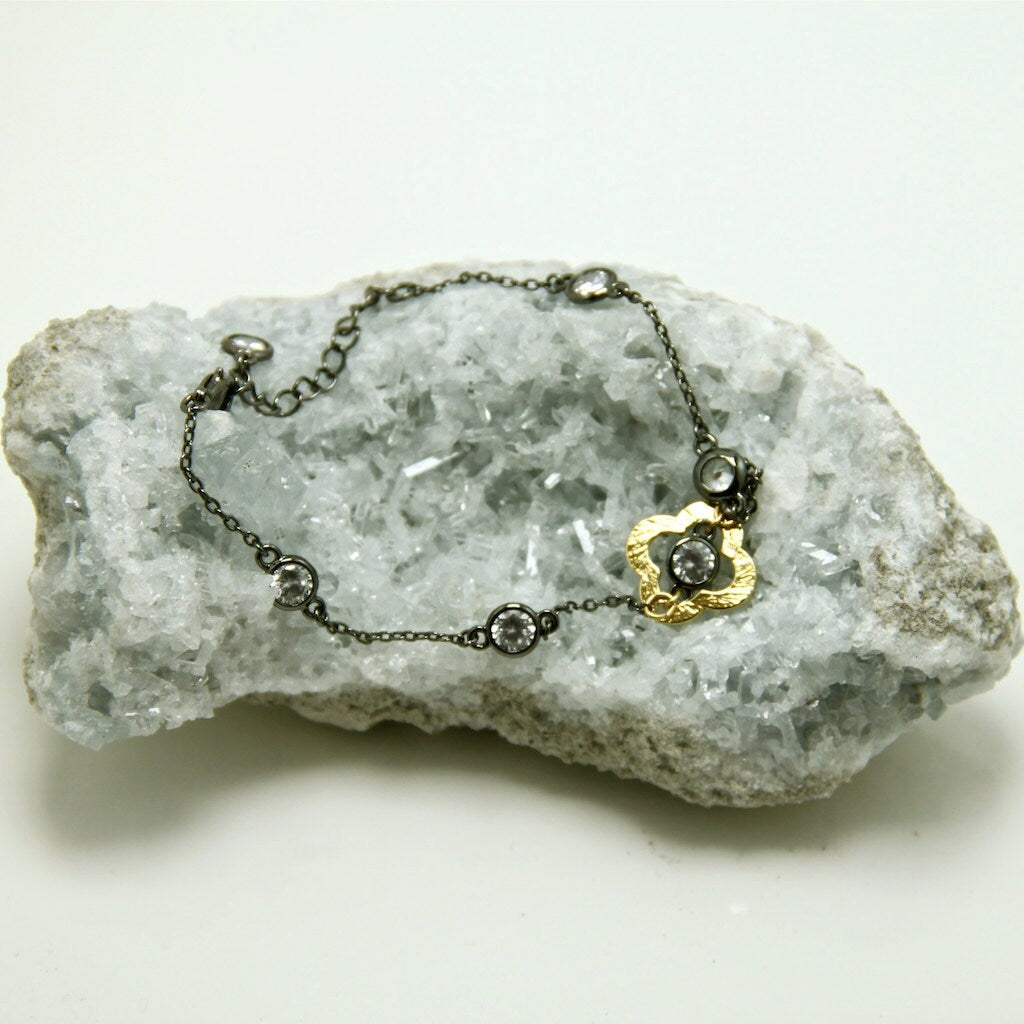 Clover Bracelet Gold & Black & Gold bracelet